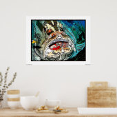 Poster Bouche du Grouper (Cuisine)