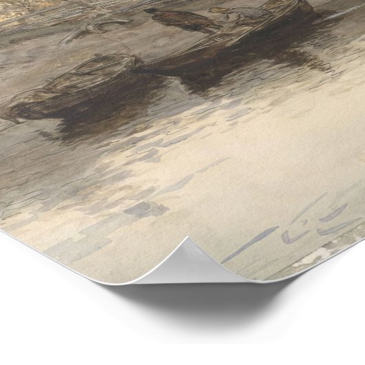 Poster Bouche fluviale à Brodick, Arran, Écosse (1877) (Coin)