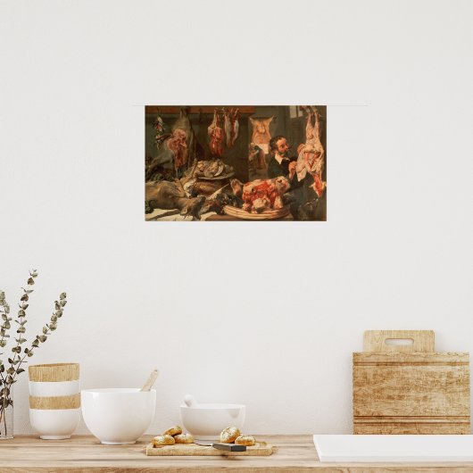 Poster Boucher (Cuisine)