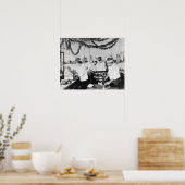 Poster Boucher, 1895. Photo vintage (Cuisine)