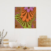 Poster Boucle arc-en-ciel (Cuisine)