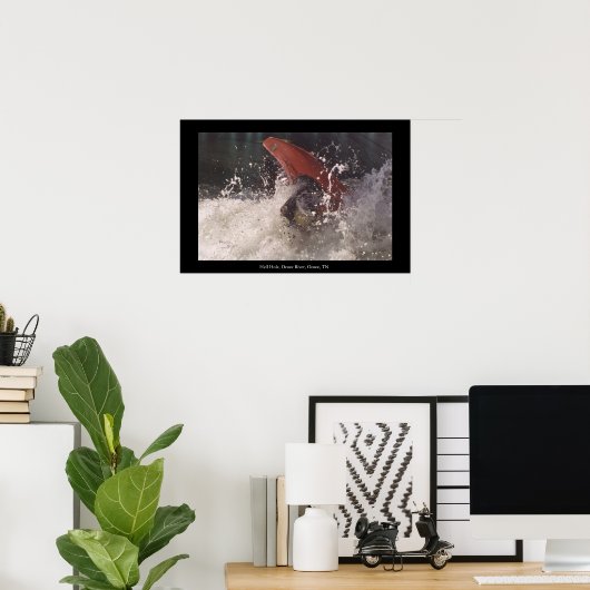 Poster Boucle d'eau vive (Bureau à domicile)