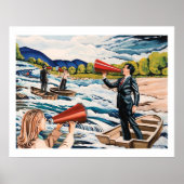 Poster Boucle et flux (Devant)