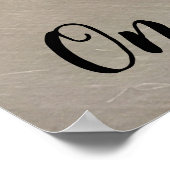 Poster Boucles colorées (Coin)