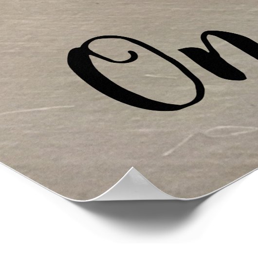 Poster Boucles colorées (Coin)