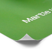 Poster Boucles de géranium (Coin)