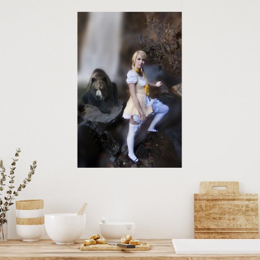 Poster Boucles d'or (Cuisine)