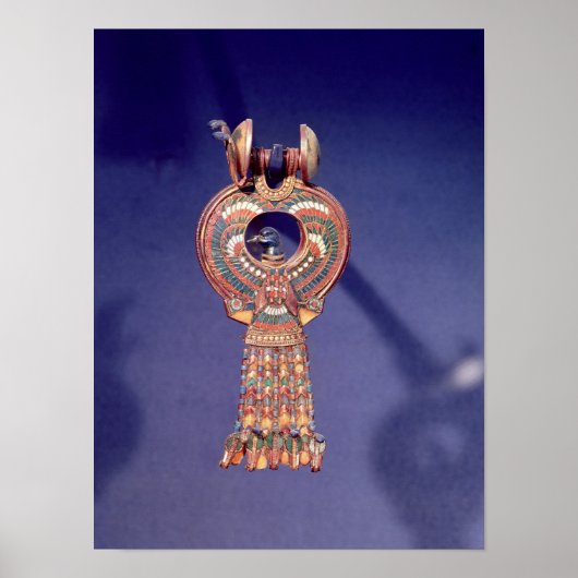 Poster Boucles d'oreilles droite d'une paire avec (Devant)