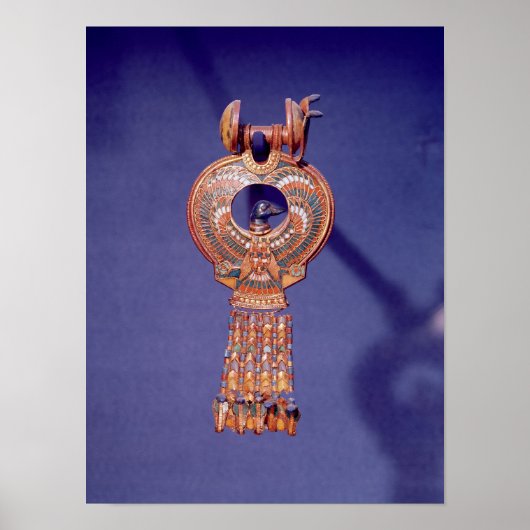 Poster Boucles d'oreilles gauche d'une paire avec (Devant)