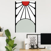 Poster Boucles d'oreilles Tanjiro Hanafuda (Bureau à domicile)