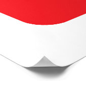 Poster Bouclier rouge de l'aigle polonais (Coin)