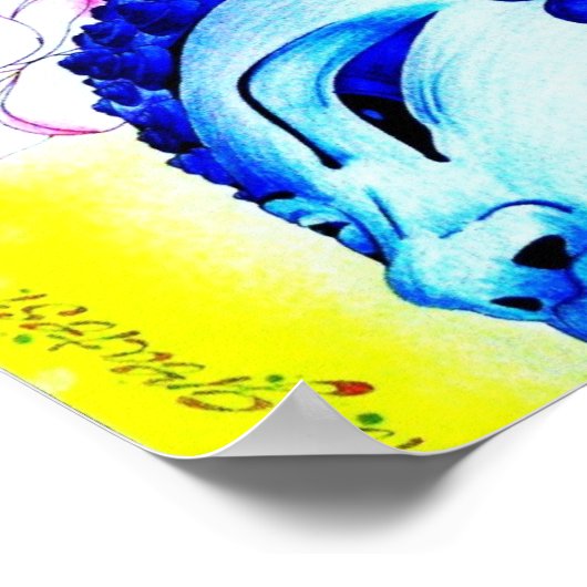 Poster bouddha (Coin)