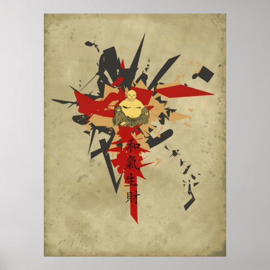 Poster Bouddha (Devant)