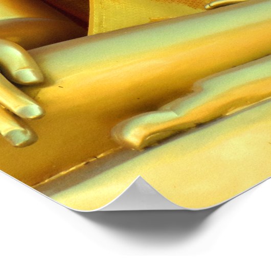 Poster Bouddha (Coin)