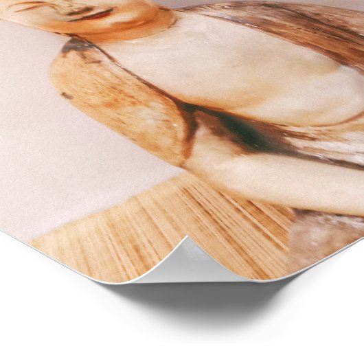 Poster Bouddha (Coin)