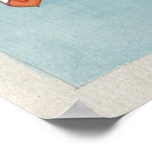 Poster Bouddha (Coin)