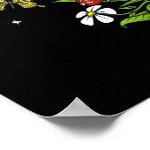 Poster Bouddha Alien psychédélique (Coin)