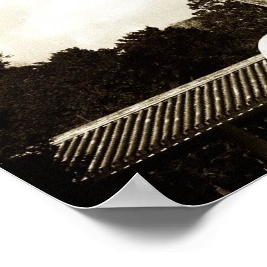 Poster Bouddha antique (Coin)