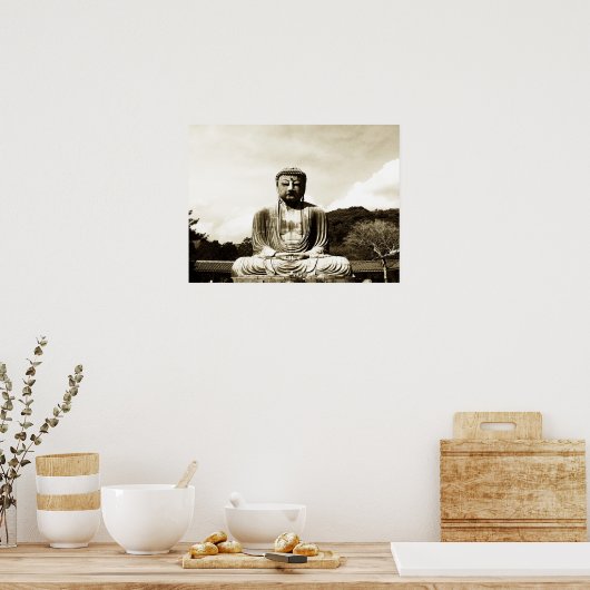 Poster Bouddha antique (Cuisine)