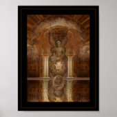 Poster Bouddha arabe (Devant)