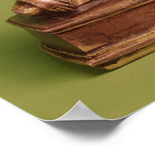 Poster Bouddha assis (Coin)