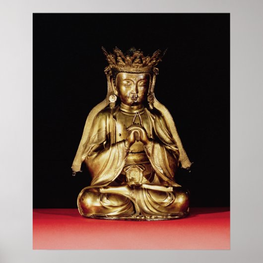 Poster Bouddha assis (Devant)