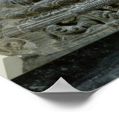 Poster Bouddha assis dans la méditation (Coin)