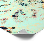 Poster Bouddha assis Terre Elégant Zen Illumination (Coin)