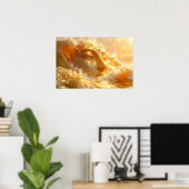 POSTER BOUDDHA - BOUDDHISME ZEN (Bureau à domicile)