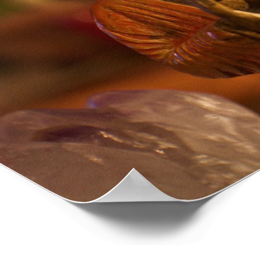 Poster Bouddha chaud (Coin)