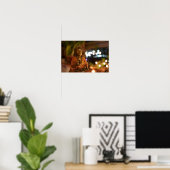 Poster Bouddha chaud (Bureau à domicile)