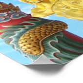 Poster Bouddha chinois (Coin)