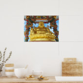 Poster Bouddha chinois (Cuisine)