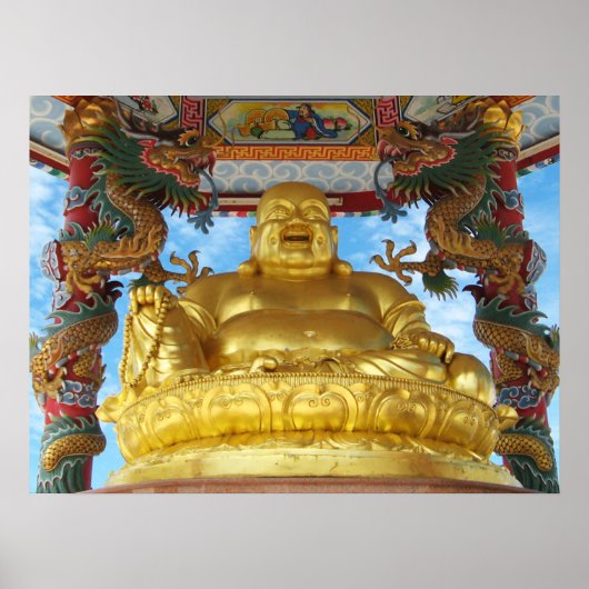 Poster Bouddha chinois (Devant)