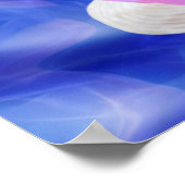 Poster Bouddha citation Lotus flower (Coin)