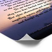 Poster Bouddha citation Ne croyez pas News Today (Coin)