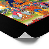 Poster Bouddha de médecine Bouddha Art bouddhiste tibétai (Coin)