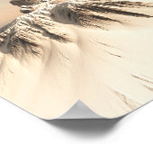 Poster Bouddha de montagne couvert de neige (Coin)