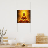 Poster Bouddha d'or (Cuisine)