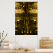 Poster Bouddha d'or Imprimer (Cuisine)
