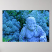 Poster Bouddha du jardin (Devant)