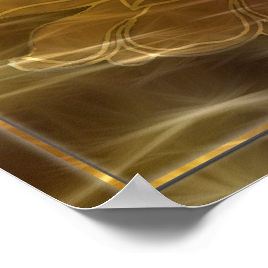 Poster Bouddha Energy 4 (Coin)