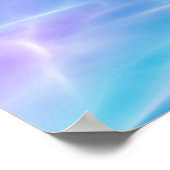 Poster Bouddha fleurs de Lotus pourpres (Coin)