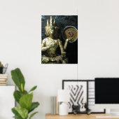 Poster Bouddha Heure ... Thaïlande (Bureau à domicile)
