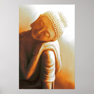 Poster Bouddha II reposant