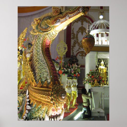 Poster Bouddha Islam ... Musulman thaï (Devant)