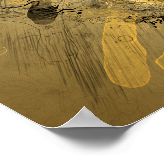 Poster Bouddha La Noble Vérité (Coin)