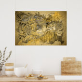 Poster Bouddha La Noble Vérité (Cuisine)