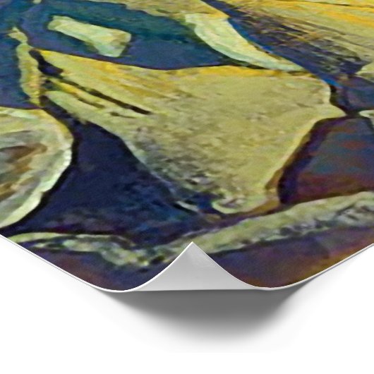 Poster Bouddha, le conquérant par Nicholas Roerich (Coin)