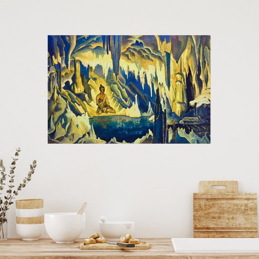 Poster Bouddha, le conquérant par Nicholas Roerich (Cuisine)